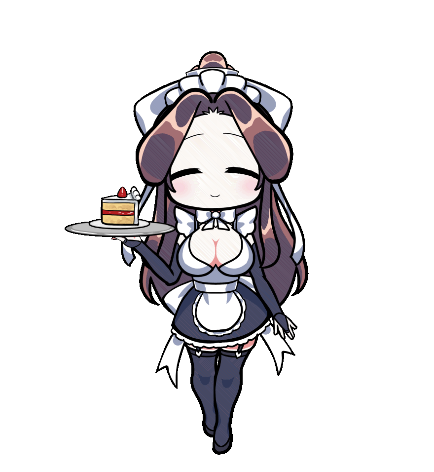 Chibi Cream She's my first Live2D model that I drew and rigged.